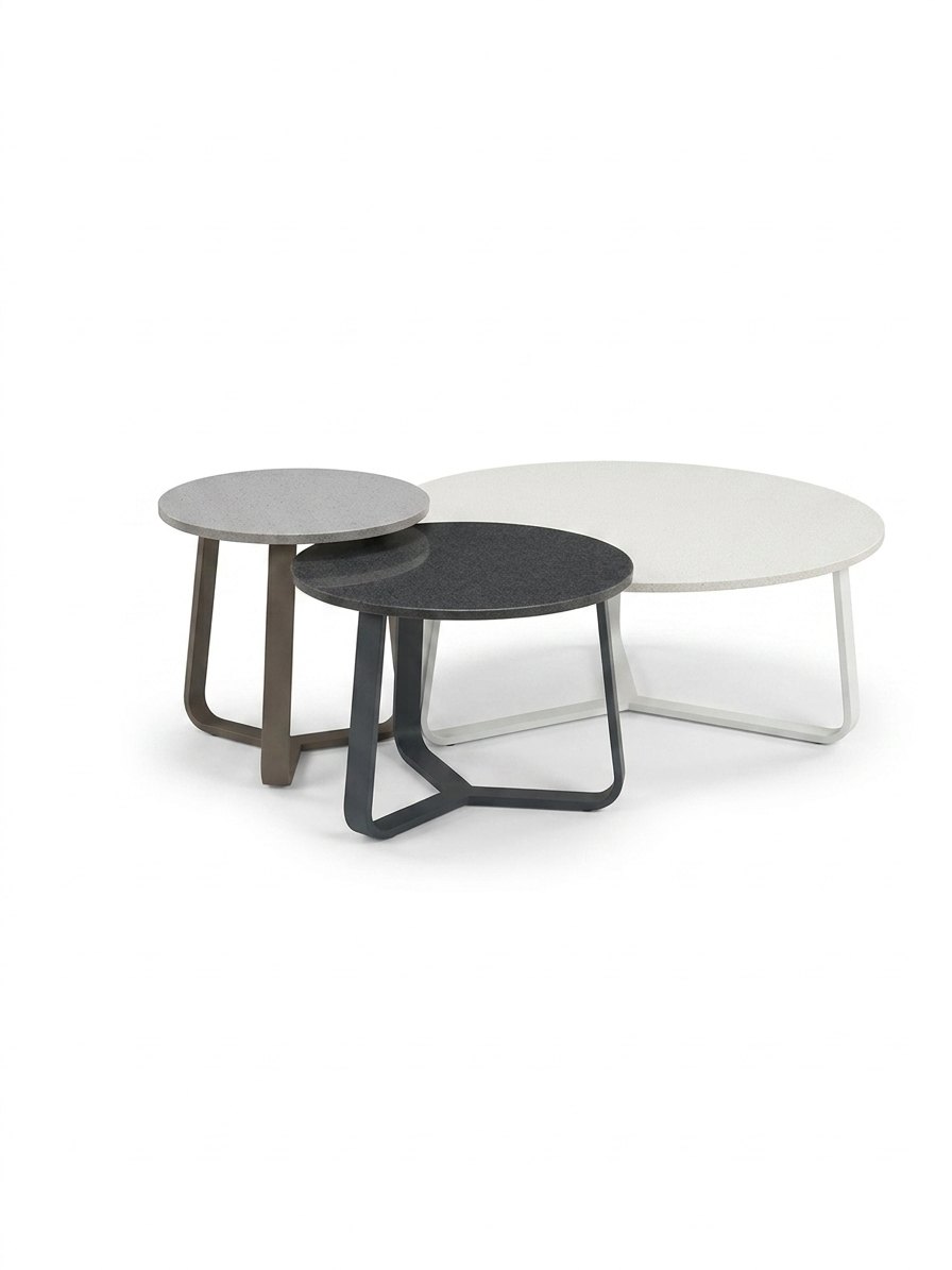 APOLLO TABLES SET - TERRAZZO