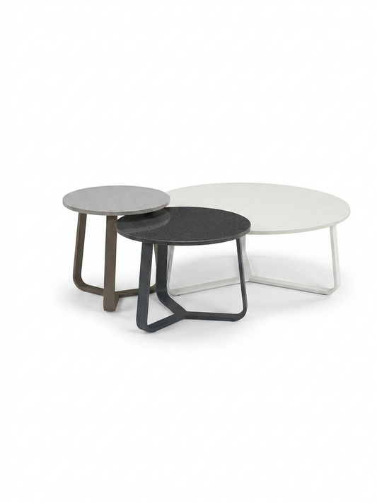 APOLLO TABLES SET - TERRAZZO